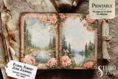 Floral Forest Junk Journal Pages Product Image 3