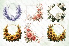 Floral Frame Sublimation Bundle Product Image 6