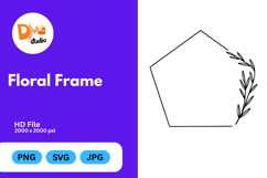 Floral Frame Product Image 1