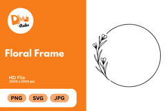Floral Frame Product Image 1