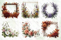 Floral Frame Sublimation Bundle Product Image 5