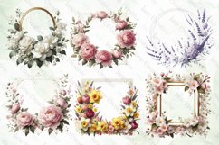 Floral Frame Sublimation Bundle Product Image 4