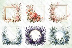 Floral Frame Sublimation Bundle Product Image 2