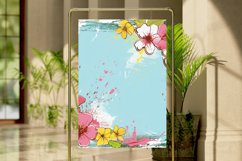 Floral Frame Digital Paper Bundle Product Image 4