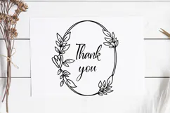 Floral Wreath Svg Cut File. Heart Leaves Frame Png Clipart. Product Image 2