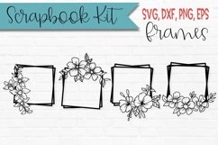 Floral Frames Scrapbooking Kit Product Image 1