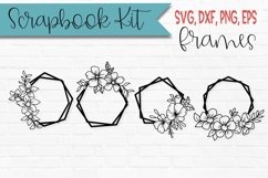 Floral Frames Scrapbooking Kit Product Image 1