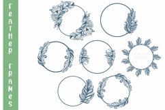 The Feather Bundle - 20 SVG cut files Product Image 6