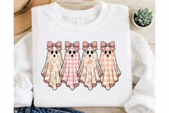 Floral Ghost PNG, Preppy Halloween Clipart Product Image 3