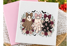 Floral Halloween Ghost PNG Product Image 3