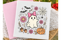 Floral Halloween Shirt Design Product Image 1