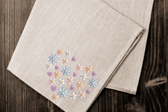 Floral Heart Embroidery Design - Machine Embroidery Pattern Product Image 4