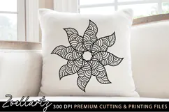 Floral Illustration Floral SVG Cut File for T-shirt Mug Tote Product Image 2