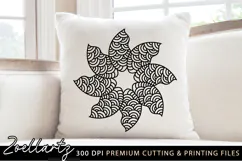 Floral Illustration Floral SVG Cut File for T-shirt Mug Tote Product Image 2