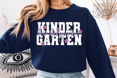 Kindergarten Teacher SVG - Back To School SVG - Hello Kinder Product Image 4