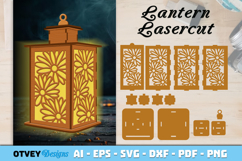 Floral Lantern Lasercut Product Image 1