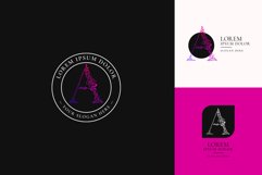 Floral Letter A Feminine Logo Templates Product Image 1