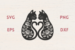 Floral love Cats Product Image 1