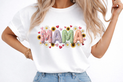 Floral Mama PNG, Mothers Day Faux Yarn Product Image 1