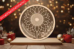 Merry Christmas Candle SVG Product Image 1