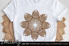 Mandala SVG Cut File Floral Mandalas Illustration Flower SVG Product Image 2