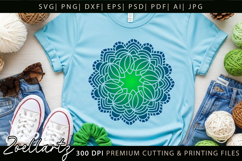 Floral Mandala SVG Cut Files Flower Mandala Illustration Product Image 6