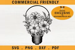 Floral mason jar svg,flower mason jar svg, wedding mason jar Product Image 2