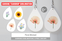 Earring Minimalist Florals Product Image 1