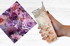 Floral Digital Paper Bundle Product Image 4