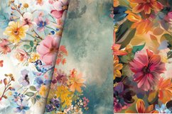 Floral Digital Paper Bundle Product Image 2