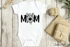 Mothers Day Svg, Mom Daisy Floral Svg, Mom Svg Shirt. Product Image 6
