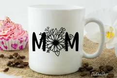 Mothers Day Svg, Mom Daisy Floral Svg, Mom Svg Shirt. Product Image 7