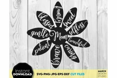 Mother Day SVG | Mom Love SVG | Floral Mom SVG |Mother Shirt