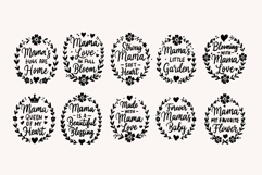 Floral Mama SVG Bundle, 30 Mother’s Day SVG Designs Product Image 4