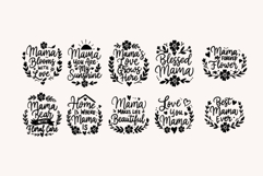 Floral Mama SVG Bundle, 30 Mother’s Day SVG Designs Product Image 5