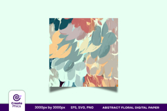 floral papers-scrapbooking-digital papers-printable-wallpaper-wrapping-brush stroke-abstract