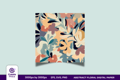 floral papers-scrapbooking-digital papers-printable-wallpaper-wrapping-brush stroke-abstract