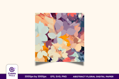 floral papers-scrapbooking-digital papers-printable-wallpaper-wrapping-brush stroke-abstract