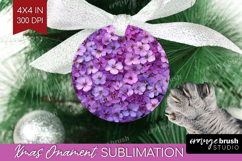 Pastel Floral Ornament PNG - Flower Field PNG Sublimation Product Image 1