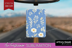 Floral Air Freshener PNG - Spring Flowers PNG Sublimation Product Image 1