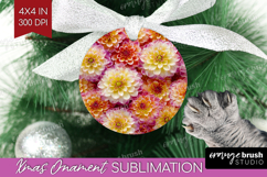 Pastel Floral Ornament PNG - Flower Field PNG Sublimation Product Image 1