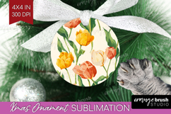 Floral Ornament PNG - Spring Flowers PNG Sublimation Product Image 1