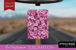 Pastel Floral Air Freshener PNG - Flower Field PNG Product Image 1