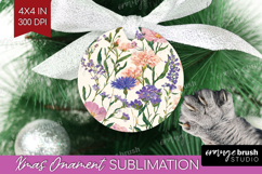 Floral Ornament PNG - Spring Flowers PNG Sublimation Product Image 1