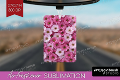 Pastel Floral Air Freshener PNG - Flower Field PNG Product Image 1