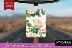 Floral Air Freshener PNG - Spring Flowers PNG Sublimation Product Image 1