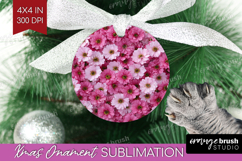 Pastel Floral Ornament PNG - Flower Field PNG Sublimation Product Image 1