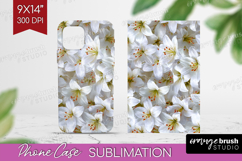 Pastel Floral Phone Case PNG - Flower Field Case PNG Product Image 1