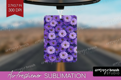 Pastel Floral Air Freshener PNG - Flower Field PNG Product Image 1