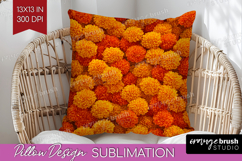 Pastel Floral Pillow Sublimation - Flower Field Pillow Cover Product Image 1